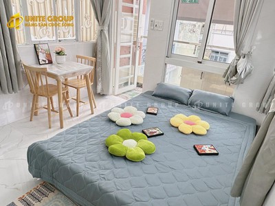 Cho thuê studio full nội thất có ban công thoáng mát ngay tại Phan Đăng Lưu Phú Nhuận 4