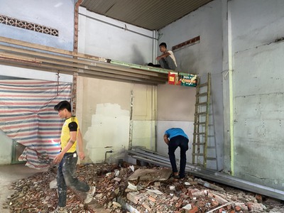 Nhận xây dựng sửa nhà sơn nhà chống thấm điện nước tại tphcm 2