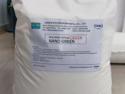 Greee cung cấp polymer nano green cation C622K xử lý nước thải 0
