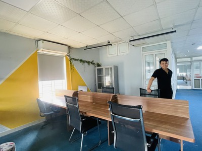 Cho thuê văn phòng đã setup đầy đủ   building 229 đường quang trung, phường quang trung, quận hà 3