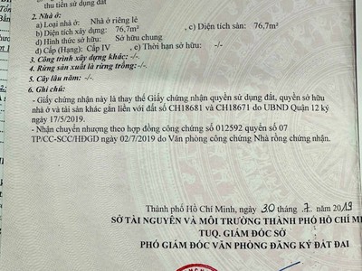 Bán Lô Đất 2 Mặt Tiền Hà Huy Giáp Quận 12 TPHCM 3
