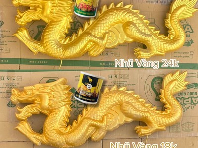 Nhũ Vàng 24K Yes   Hệ Nước 6