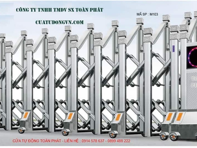 Báo giá cổng xếp nhập khẩu 1