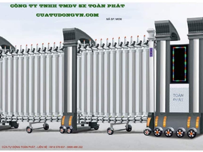 Báo giá cổng xếp nhập khẩu 4