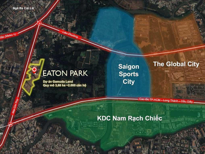 Mở Booking dự án Eaton Park MT Mai Chí Thọ, CĐT Gamuda Land, Malaysia 0
