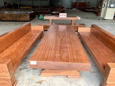 Bàn ghế sofa nguyên khối-Gỗ Cẩm Hồng 0