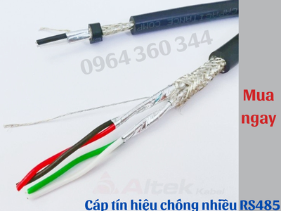 Cáp âm thanh AWG, rs485 Altek Kabel 2
