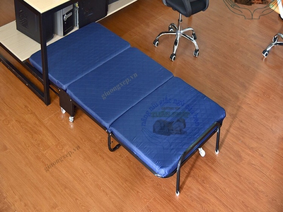 Giường gấp có đệm gấp 3 khúc 1