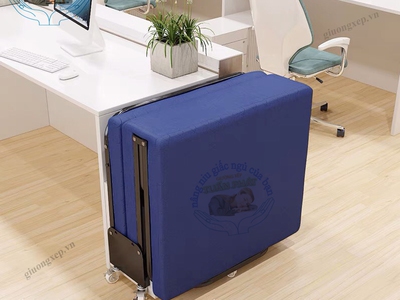 Giường gấp có đệm gấp 3 khúc 5