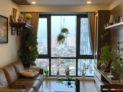 Bán căn hộ chung cư 2 phòng ngủ tại Mipec Long Biên, full nội thất 0