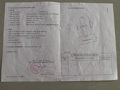 Bán nhà 4 tầng xây độc lập 81m2 tuyến 2 phố 193 Văn Cao, Hải Phòng 5