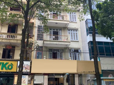 Cho thuê nhà mặt phố Hoàng Ngân. Diện tích 70m2 x 4 tầng, mặt tiền 5m 0