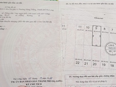 Hot hot. cần bán lô đất nền còn sót lại,  hàng hiếm, khu đa giác - bim hùng thắng, hạ long. nhanh 0
