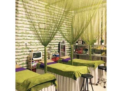 Mành, rèm cửa sợi dù đan kim tuyến lấp lánh trang trí 0