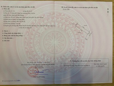 Bán lô đất làm nhà vườn cực đẹp tại Ngũ Phúc, Kiến Thụy, Hải Phòng. 2