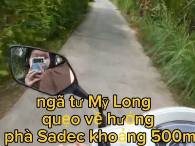 Chính chủ bán nhanh đất vị trí đẹp ngã tư mỹ long vô 450m cao lãnh, đồng tháp 2