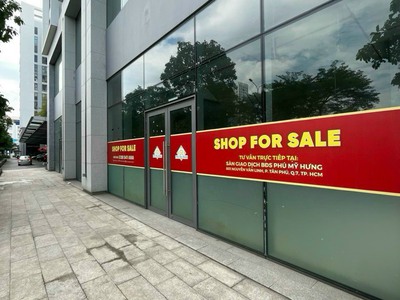 Phú Mỹ Hưng bán Shop cạnh Starbuck sở hữu lâu dài mặt tiền đường Nguyễn Văn Linh 2