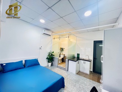 Cho thuê studio full nội thất có cửa sổ thoáng mát ngay tại Phan Văn Hân Phú Nhuận 4