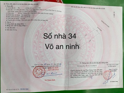 Hot-chính chủ cần bán lô đất đường võ an ninh-số nhà 195 và 3 lô liền kề tại cẩm lệ, tp đà nẵng 3