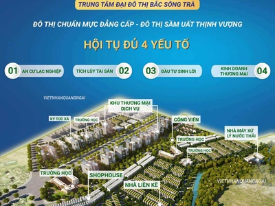Bán đất nền Quảng Ngãi   vị trí mặt tiền đường 25m đối diện quỹ đất dịch vụ 2
