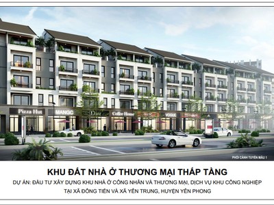 Bán liền kề Grandhome Yên Phong 2