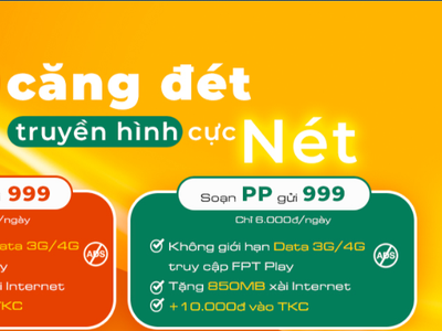 FPT Play data: CTKM Data cực chất   Lướt net là nhất  01/04 - 29/06/2024 0
