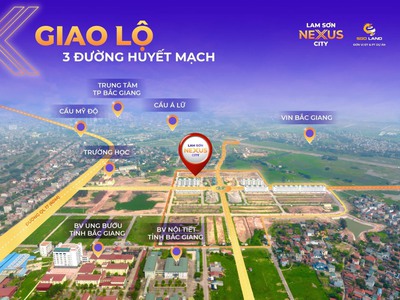 Đất nền Bắc Giang - Dự án Lam Sơn Nexus City 3
