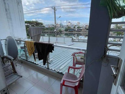 Diện tích thực tế sử dụng 110m2, mặt tiền ngang 7,1m, 4 tầng 1