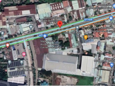 Chính chủ bán nhà mặt tiền dt743 260m2, dòng tiền 20tr/th - ngang 10m 1