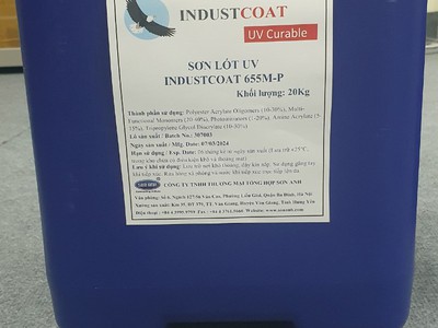 Sơn lót UV sàn SPC IndustCoat 655M-P 0