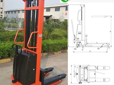 Xe Nâng Bán Tự Động 1500kg Nâng Cao 3M Niuli Giá Rẻ 1