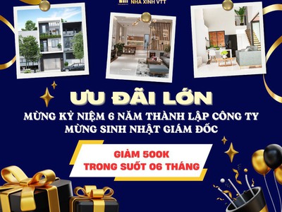 Ưu đãi mừng sinh nhật: Giảm 500k tiền thuê mini house/ shophouse 0