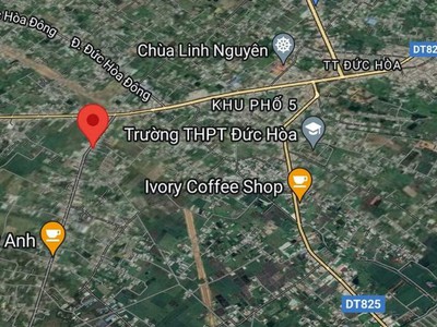 Đất nền thổ cư ngay trung tâm đức hòa giá 1.6 tỷ/nền,có hỗ trợ trả chậm,đầu tư sẽ loi 4