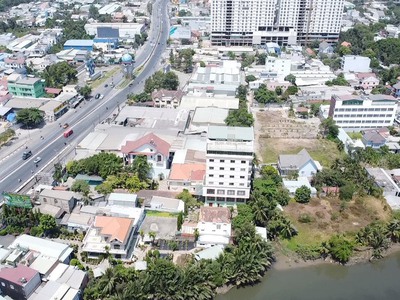 Diện tích lớn nằm sát bên bờ sông cực hiếm tại tp.thuận an.bình dương.giá rẻ 0