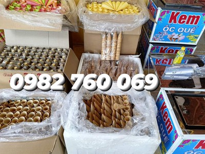 Xưởng Kem tại Vĩnh Phúc Cung Cấp Kem Cân Kí, Kem Đóng Hộp, Ốc Quế Giòn - xốp, Thùng bán kem 14