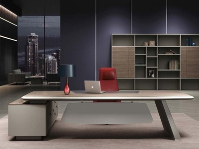 Bàn làm việc giám đốc sang trọng MS36208 - Nội Thất ANETO 0