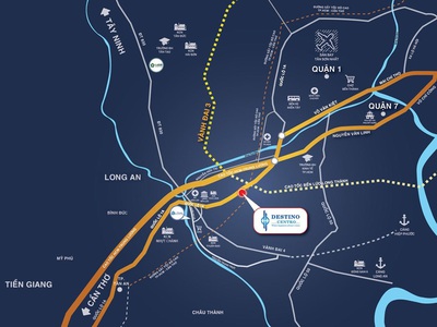 Destino centro dự án chung cư sắp mở bán tại mặt tiền quốc lộ 1a sát bình chánh. giá từ 1,1tỷ 1