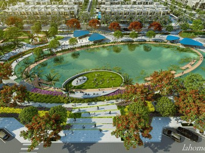 Bán nhà phố la home long an là một khu đô thị vệ tinh quy mô 100ha. 4