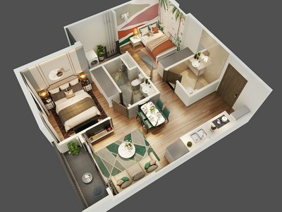 Destino centro dự án chung cư sắp mở bán tại mặt tiền quốc lộ 1a sát bình chánh. giá từ 1,1tỷ 3