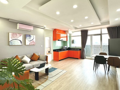 Căn hộ hoàng kim thế gia mặt tiền đường trương phước phan. ở cực sướng 0
