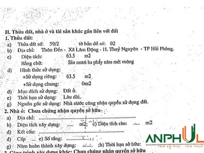 Bán lô đất đẹp tại Lâm Động, Thuỷ Nguyên, Hải Phòng 3