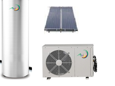 Hệ thống nước nóng kêt hợp điện năng lượng mặt trời và bơm nhiệt 1