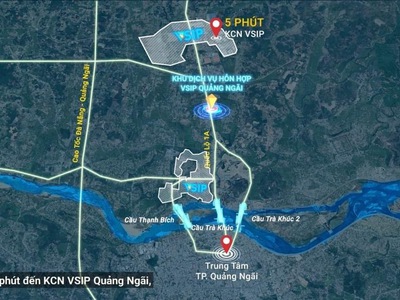 Bán 3 lô liền kề vị trí gần khu công nghiệp VSIP Quảng Ngãi có hơn 30.000 lao động 4