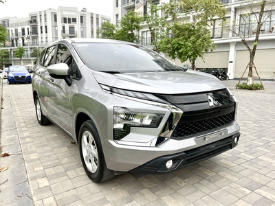 Bán xe Mitsubishi Xpander 1.5 AT 2022 màu bạc chạy hơn 5 vạn km, còn bảo hành tại hãng 1