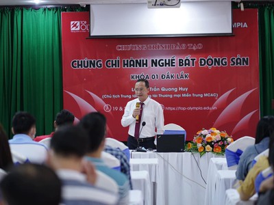 Đăng kí học và thi chứng chỉ hành nghề Bất động sản 1