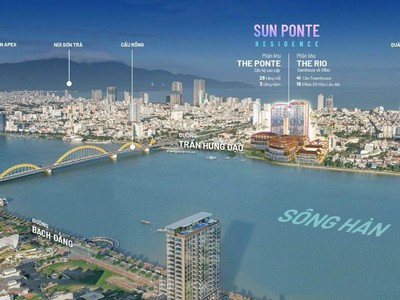 Hôm nay mở bán chính thức đợt 1 căn hộ mặt sông hàn, gần biển mỹ khê. sở hữu lâu dài. ck tới 19 4