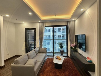 Cho thuê căn hộ 2 ngủ Hoàng Huy Commerce mới tinh . Full đồ 0