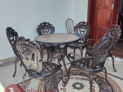 Bộ bàn ghế sân vườn ngoài trời D94 2