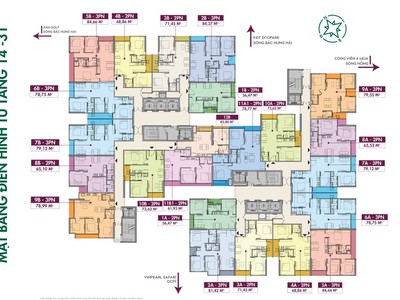 Mở bán căn hộ chung cư The Fibonan đợt 1 ,CK 9 , quà tặng lên đến 45tr,HTLS miễn lãi gốc 24 tháng. 1
