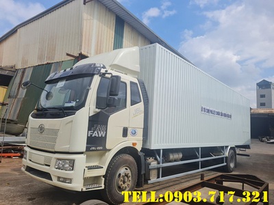 Công ty bán xe tải Faw 6T8 thùng kín Pallet chở cấu kiện điện tử 1